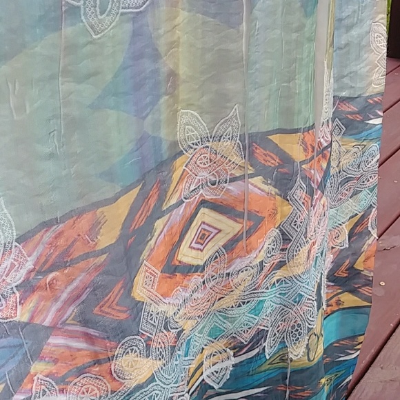 Lapis Halter Top Maxi Dress. - Picture 5 of 6